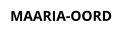 MAARIA-OORD