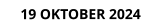 19 OKTOBER 2024