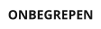 ONBEGREPEN